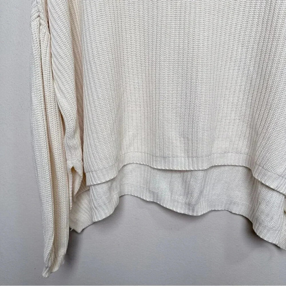 Emma Knudsen Womens XS Ribbed Kate Sweater In White - Picture 10 of 16